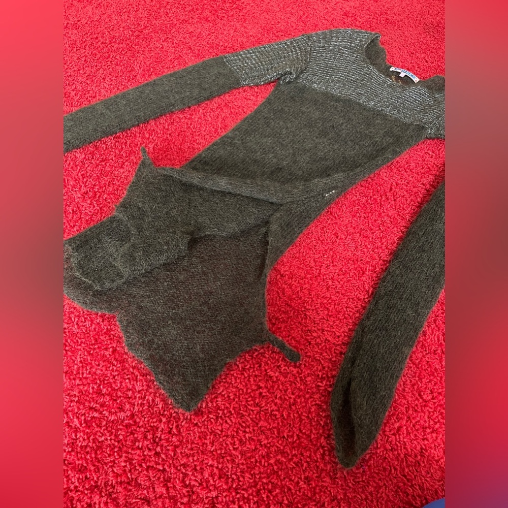 New Vivienne Westwood PUNKS JUMPER MOHAIR/ALPACA S/M UNISEX - Picture 3 of 16